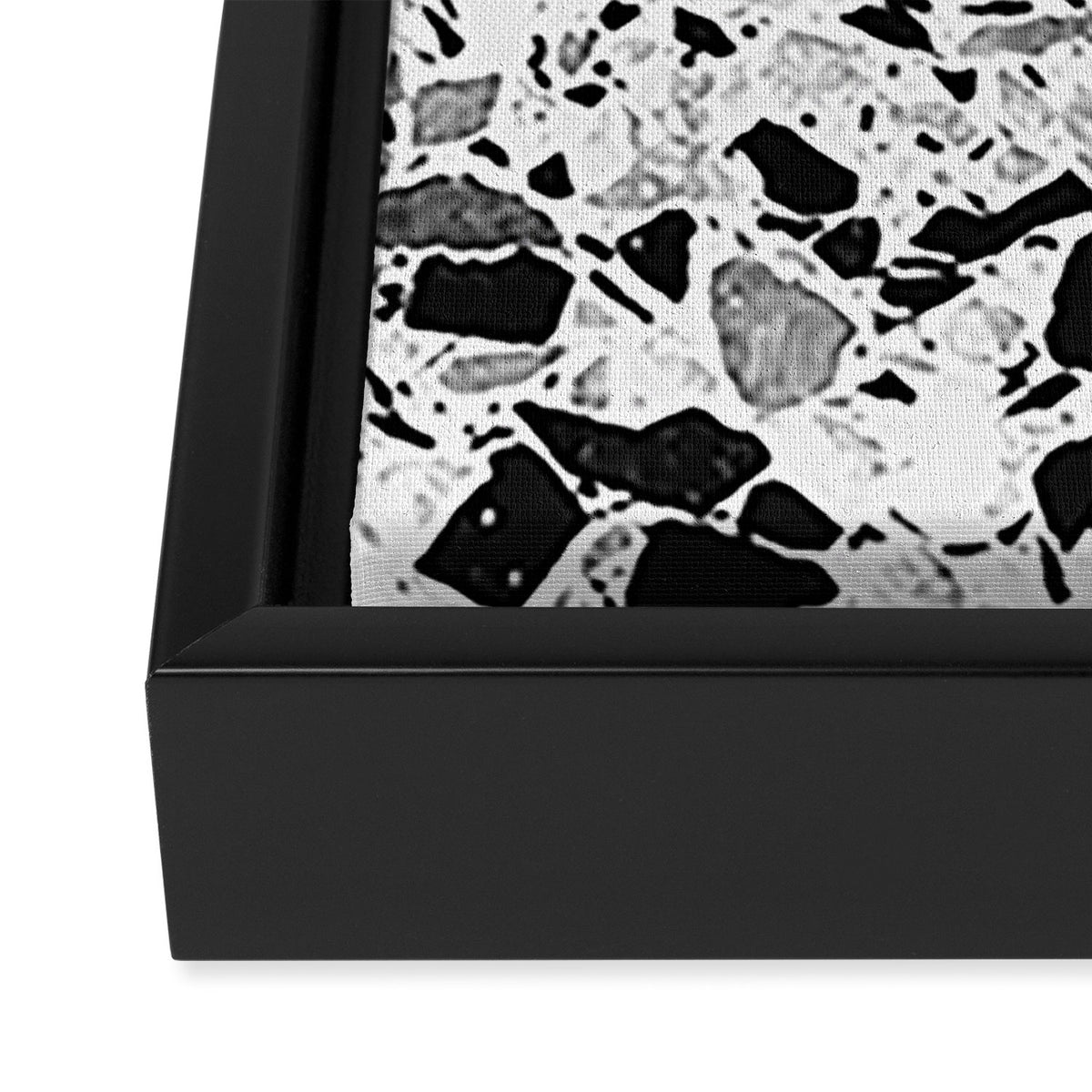 TERRAZZO Framed Canvas Print Gallery Image 3