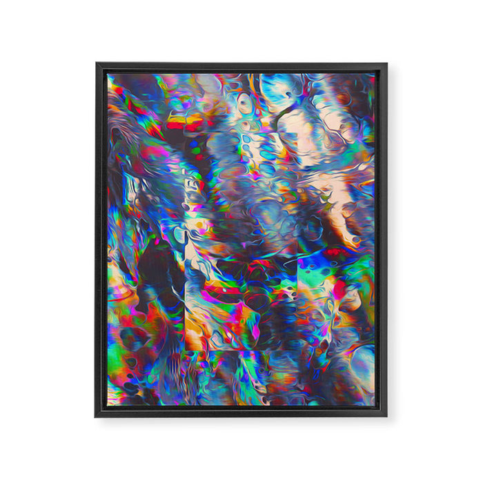TOUCHING FROM A DISTANCE Framed Canvas Print Gallery Image 1