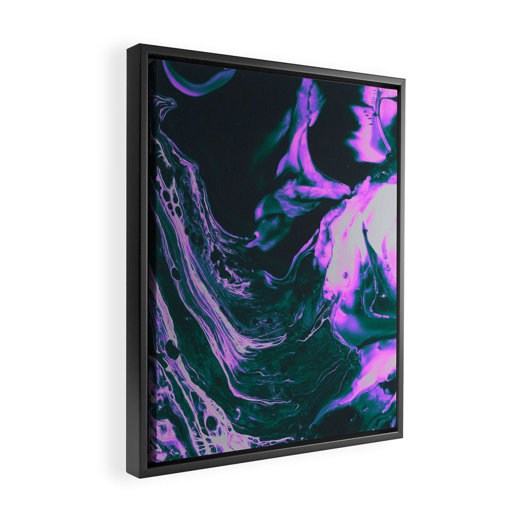 TRAIN OF THOUGHT Framed Canvas Print Gallery Image 2