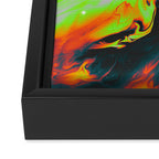 TWIN FLAME Framed Canvas Print Gallery Image 3