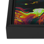 WAITING FOR THE BAD THING Framed Canvas Print Gallery Image 3