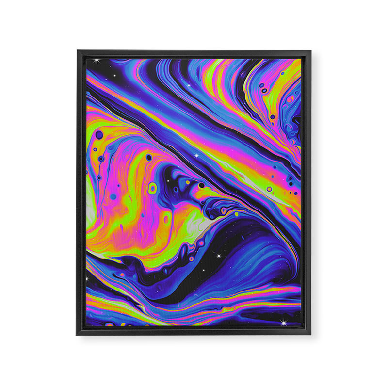 WHAT IF Framed Canvas Print Gallery Image 6
