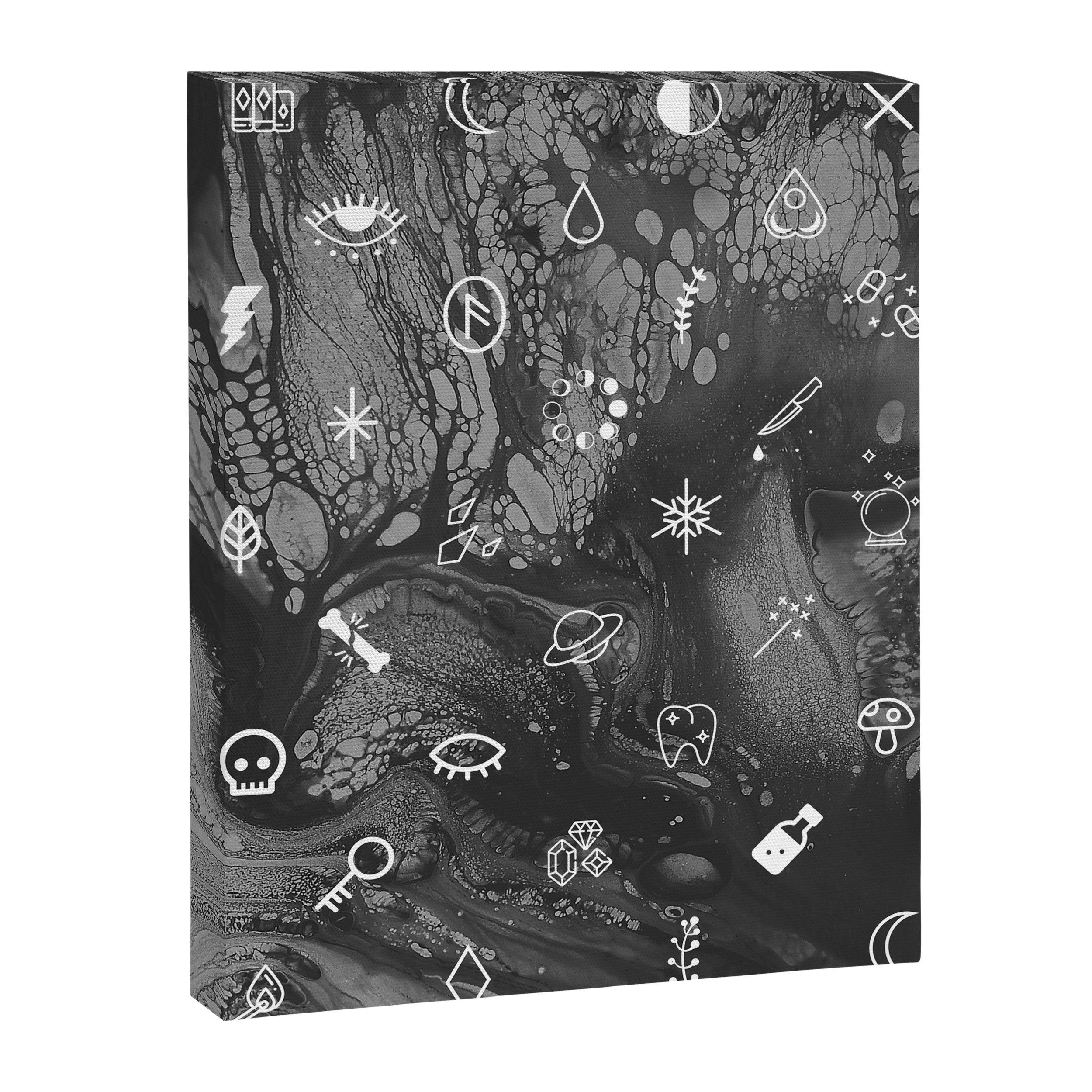 YOU'RE SO DARK Canvas Print Gallery Image 8