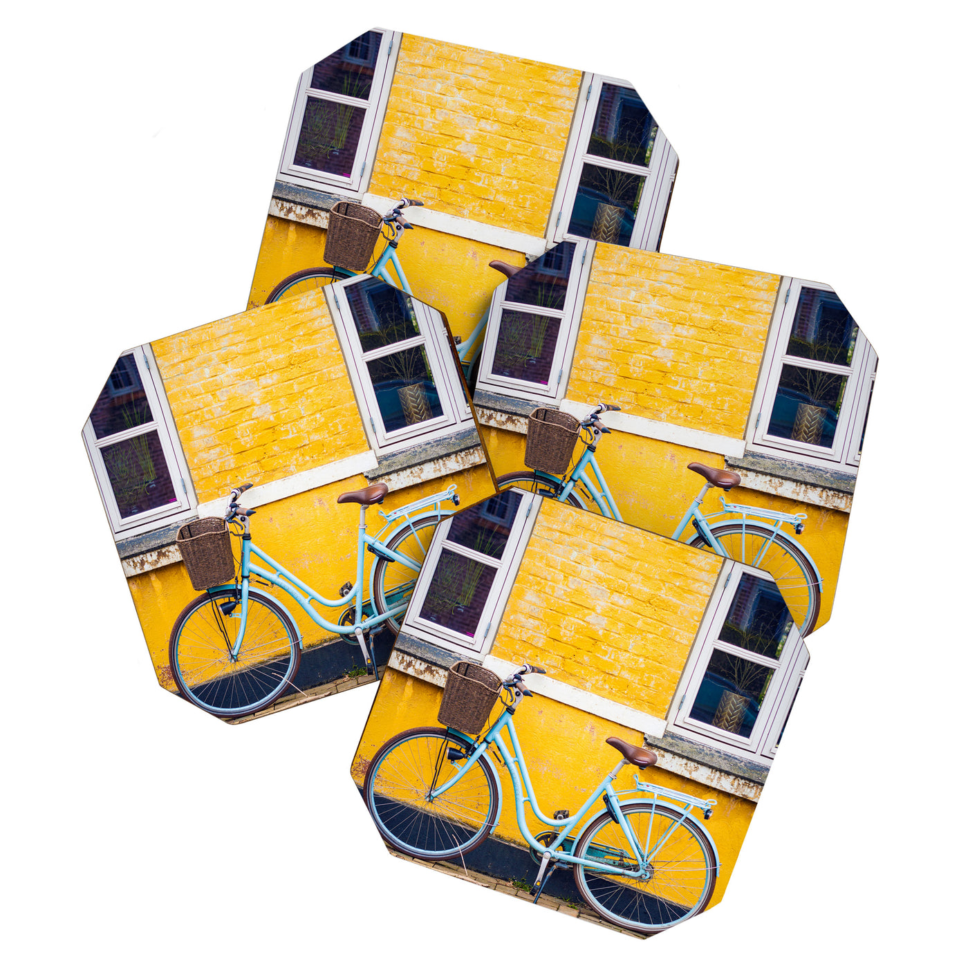 Bike and yellow Coaster