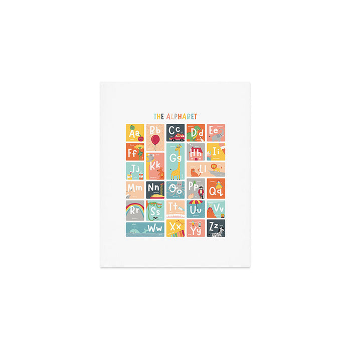 Children's Alphabet Print â Gender neutral Art Print Gallery Image 1
