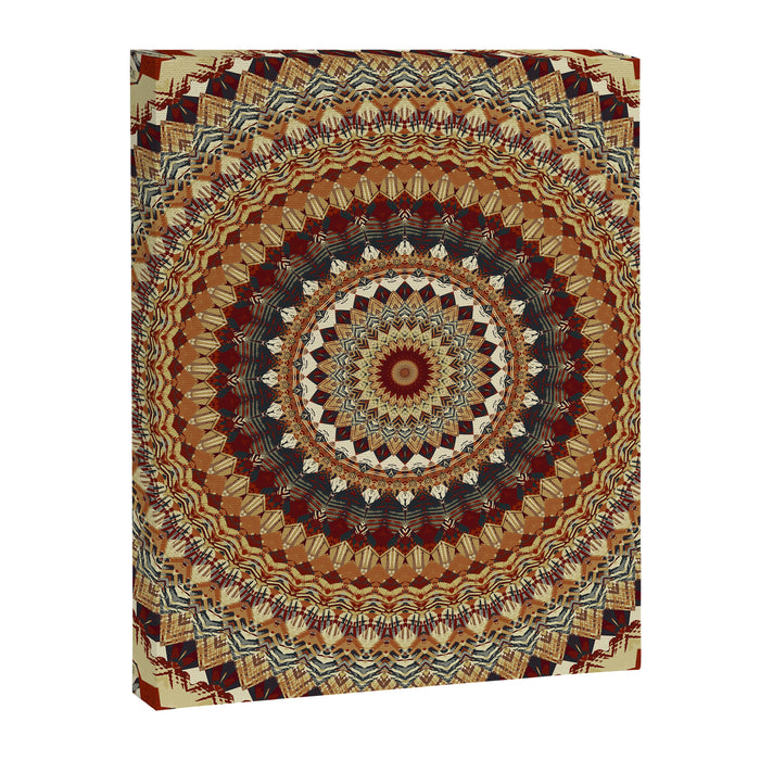 Earthy Mandala Canvas Print Gallery Image 1