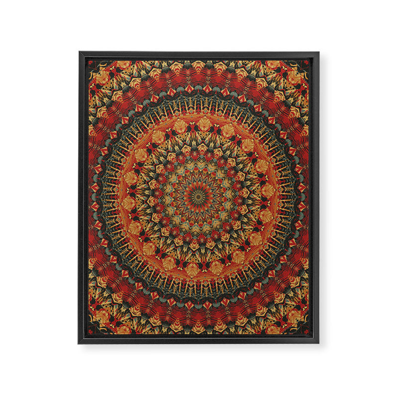 Mandala 563 Framed Canvas Print Gallery Image 6