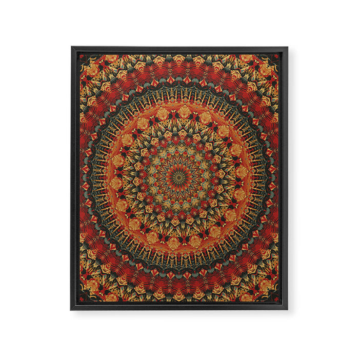 Mandala 563 Framed Canvas Print Gallery Image 1