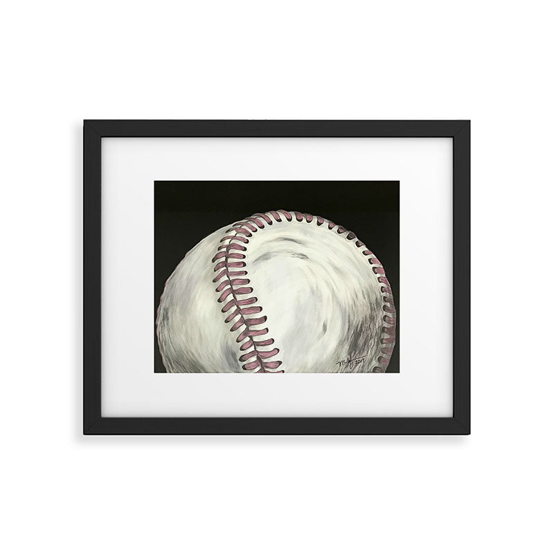 Vintage Baseball Art Framed Art Print Gallery Image 6