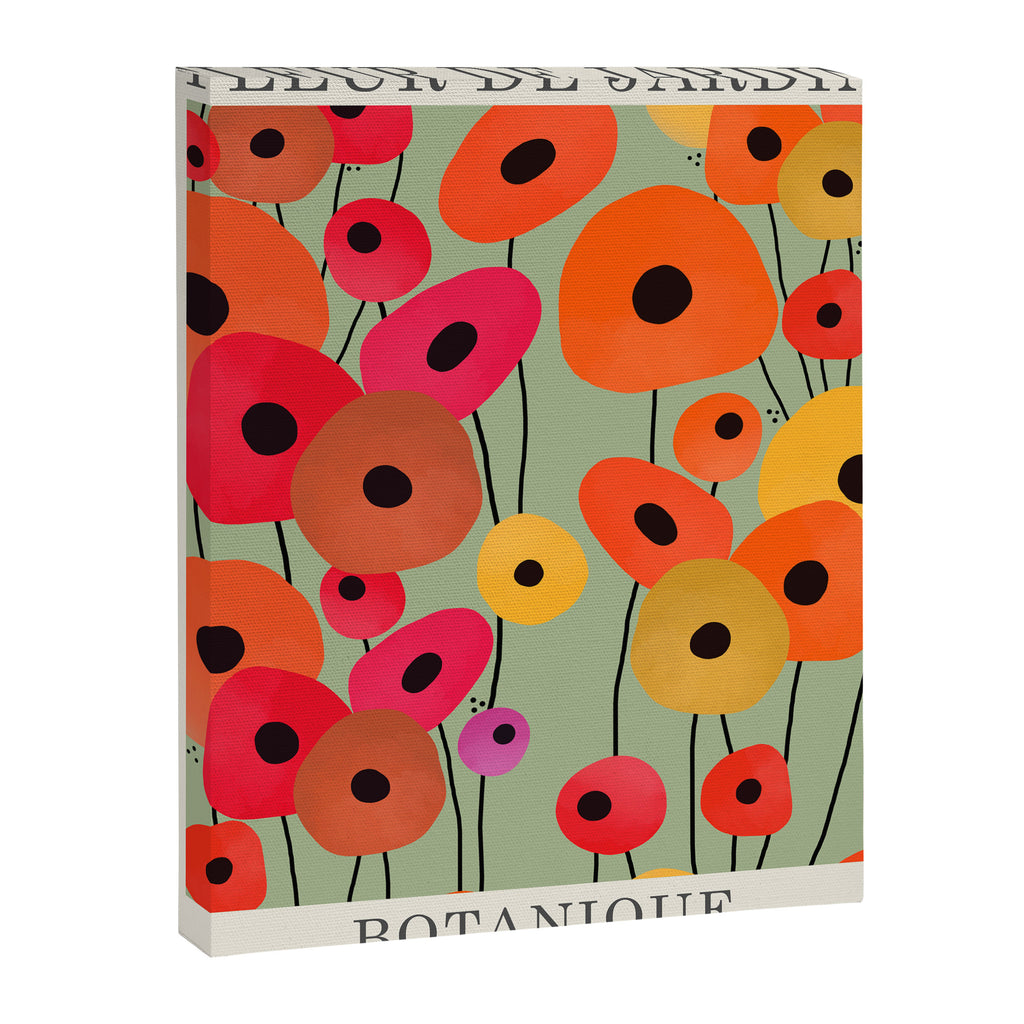 Fleur de Jardin - Flower Market Canvas Print Gallery Image 3