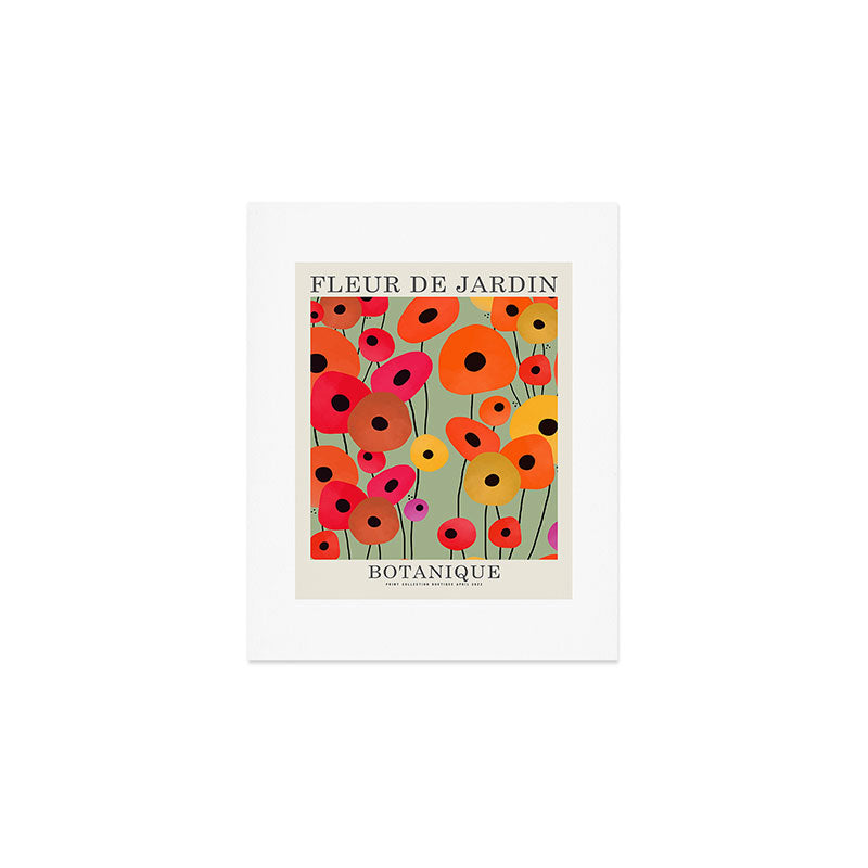 Fleur de Jardin - Flower Market Art Print Gallery Image 1