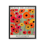 Fleur de Jardin - Flower Market Framed Canvas Print Gallery Image 6