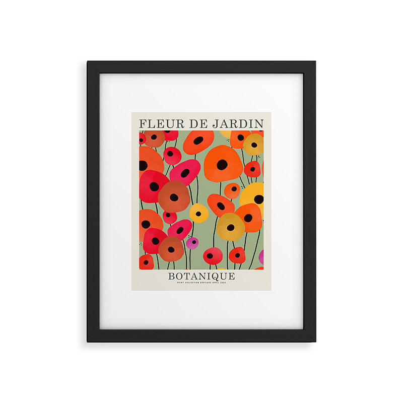 Fleur de Jardin - Flower Market Framed Art Print Gallery Image 4