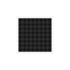 grey and black plaid Art Print Gallery Image 1