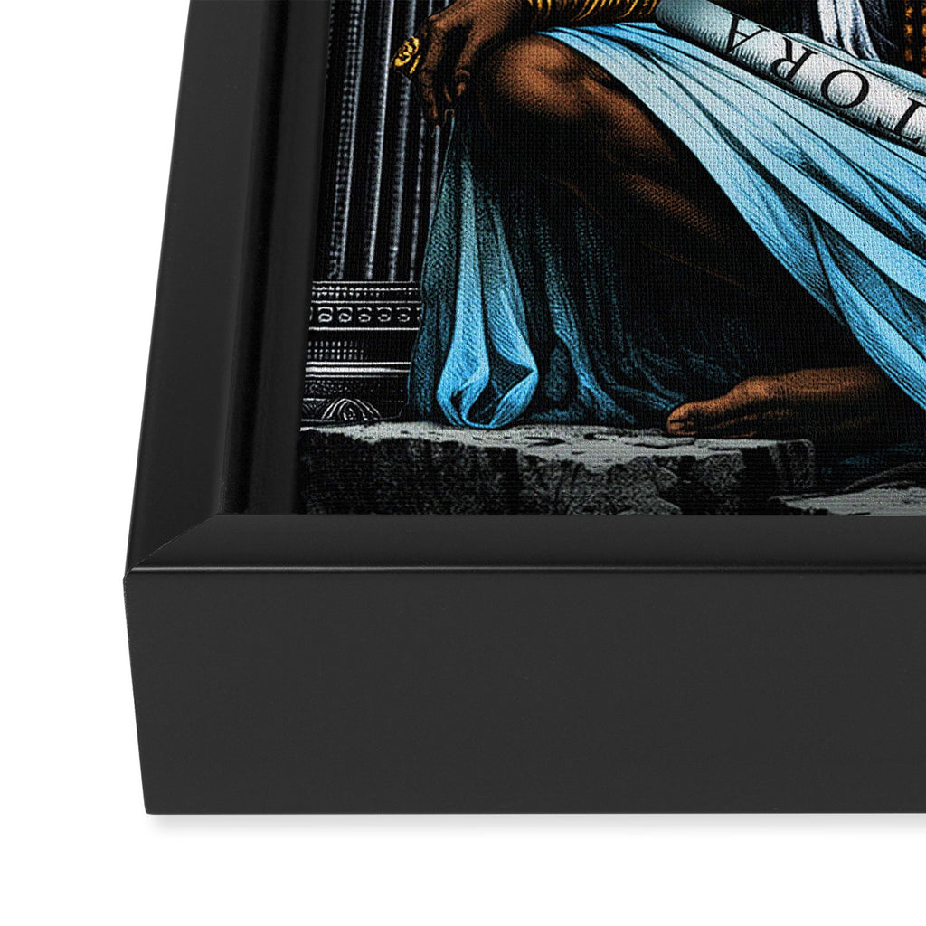 High Priestess MP Framed Canvas Print Gallery Image 3