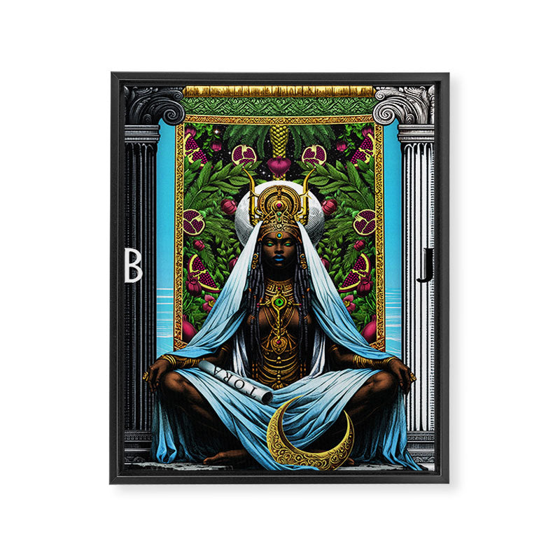 High Priestess MP Framed Canvas Print Gallery Image 6