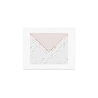 Peony blush geometric marble Art Print Gallery Image 1