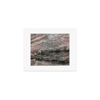 Smokey gray marble Art Print Gallery Image 1
