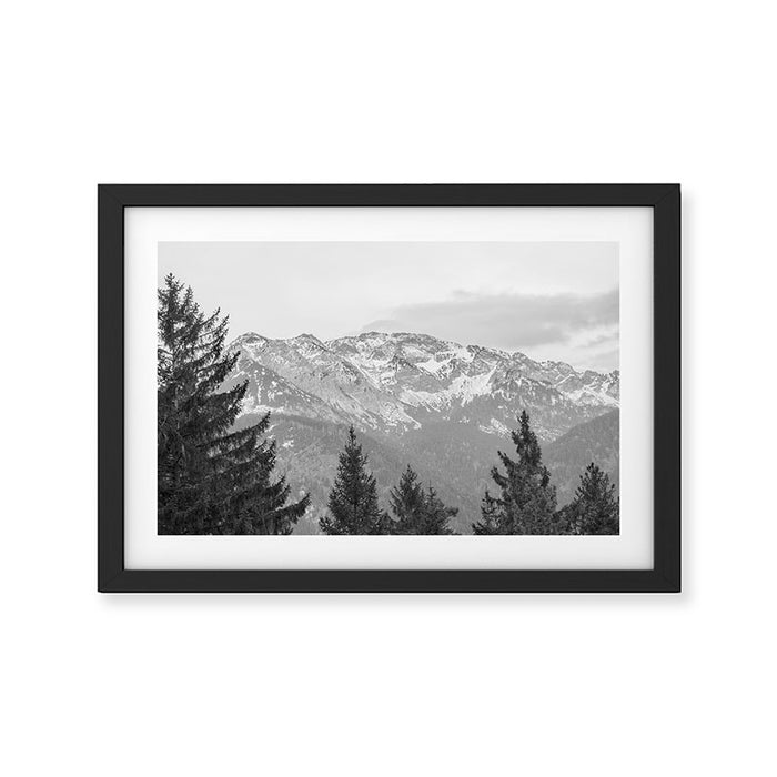 Mountain Forest Framed Art Print Gallery Image 1