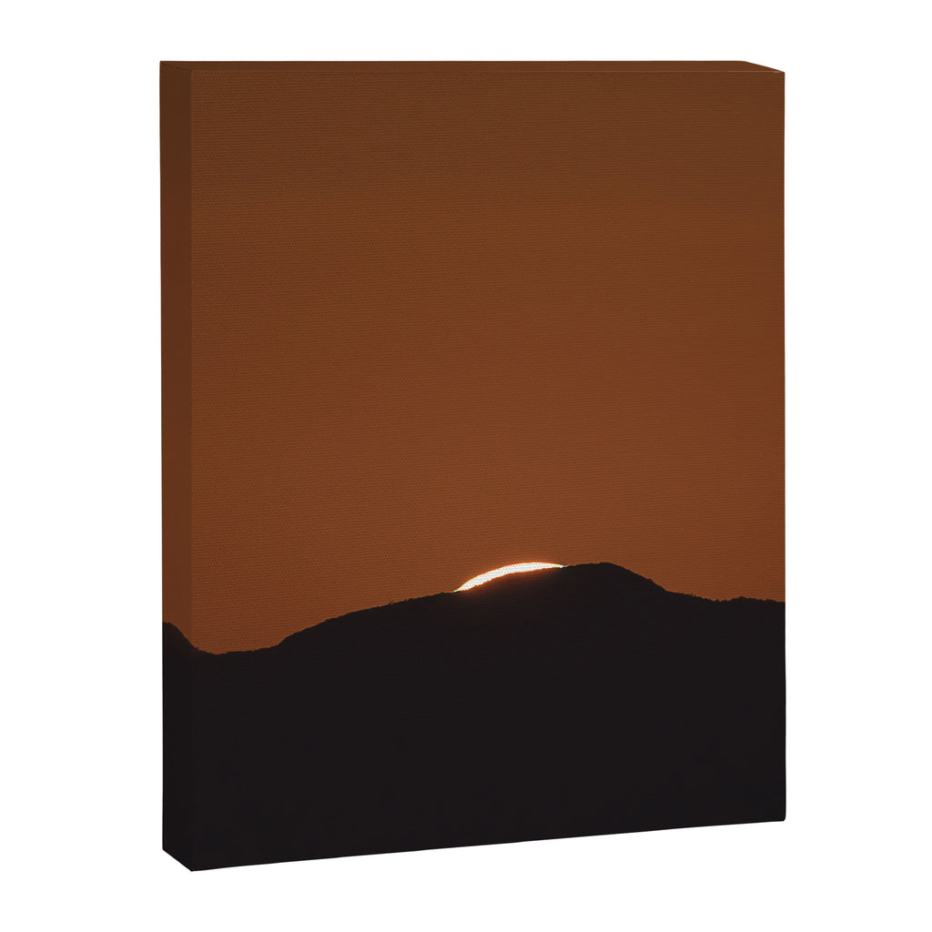Orange Red Dusk Canvas Print Gallery Image 6