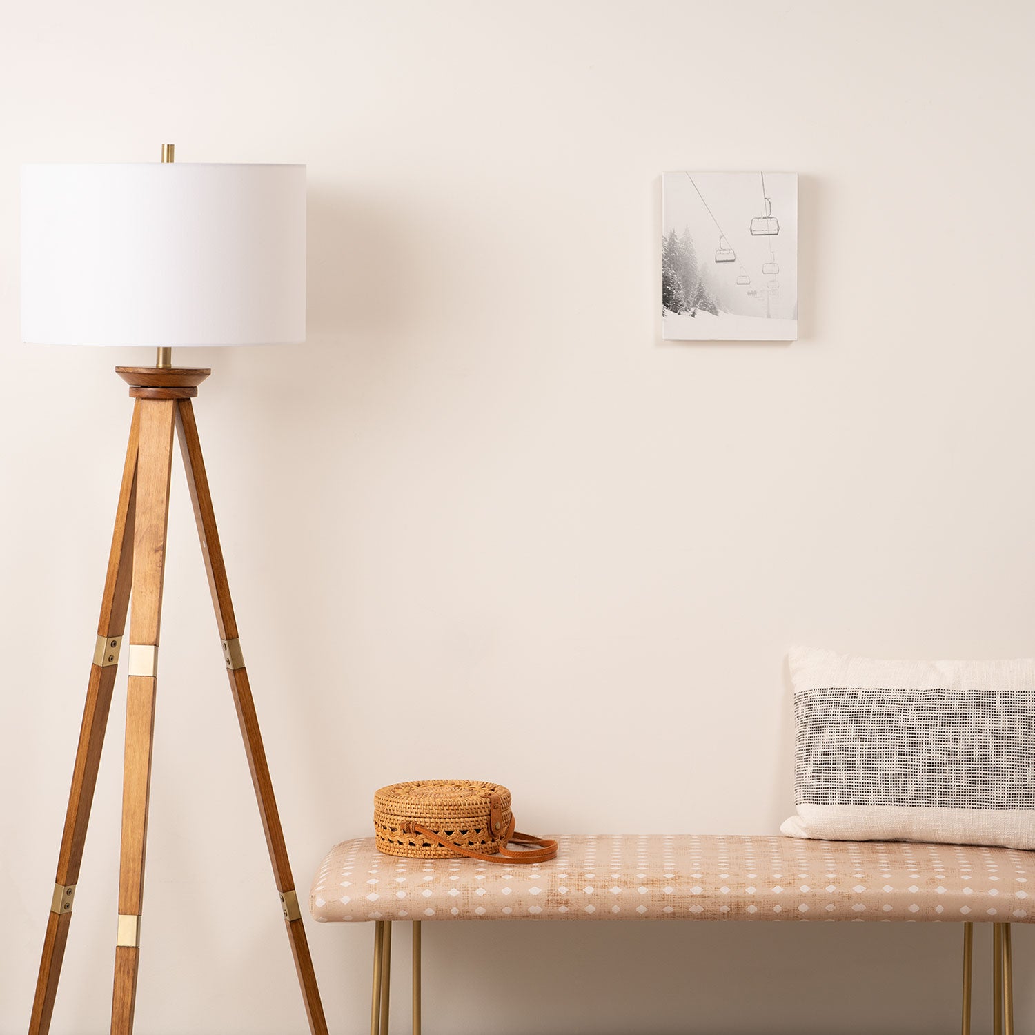 Ski Gondolas - Ski Lift Canvas Print Gallery Image 2