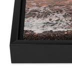 Sunset At The Beach Framed Canvas Print Gallery Image 3