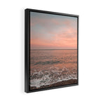 Sunset At The Beach Framed Canvas Print Gallery Image 2