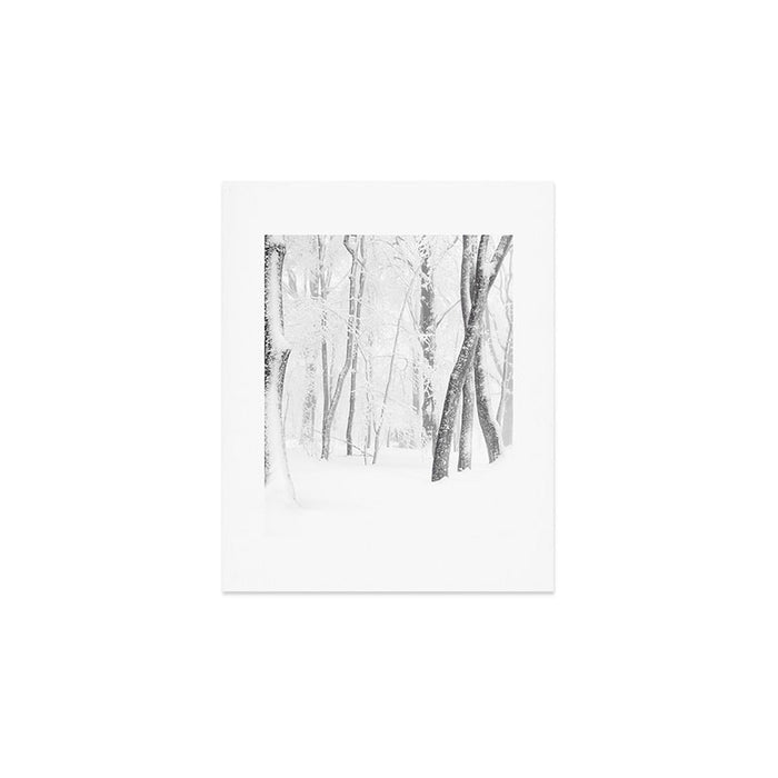 Winter Forest Landscape Art Print Gallery Image 1