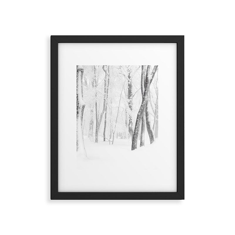 Winter Forest Landscape Framed Art Print Gallery Image 5