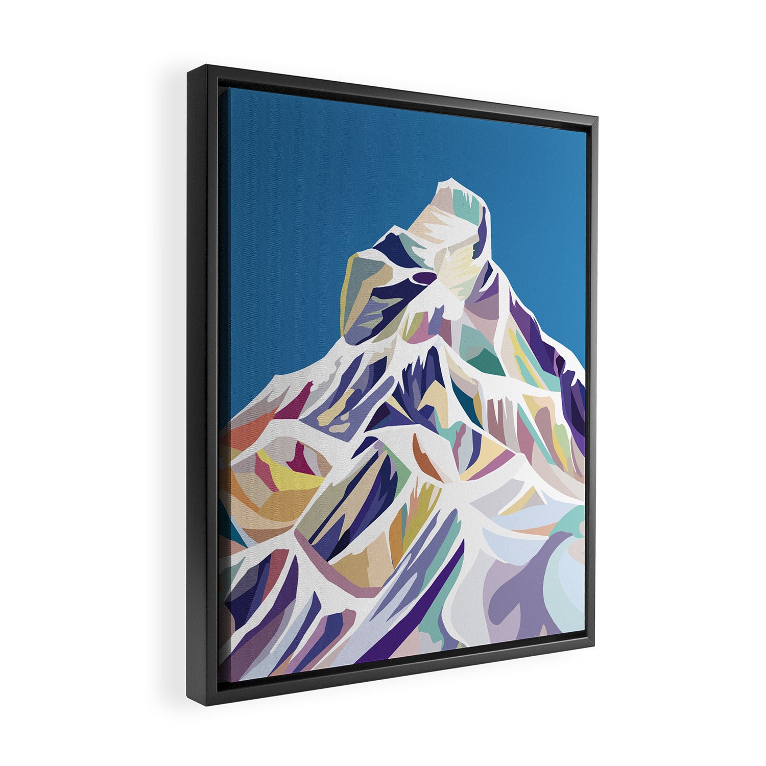 Klein Matterhorn Framed Canvas Print Gallery Image 2