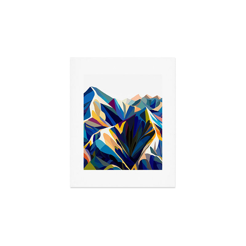 Mountains cold Art Print Gallery Image 1