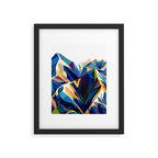Mountains cold Framed Art Print Gallery Image 6