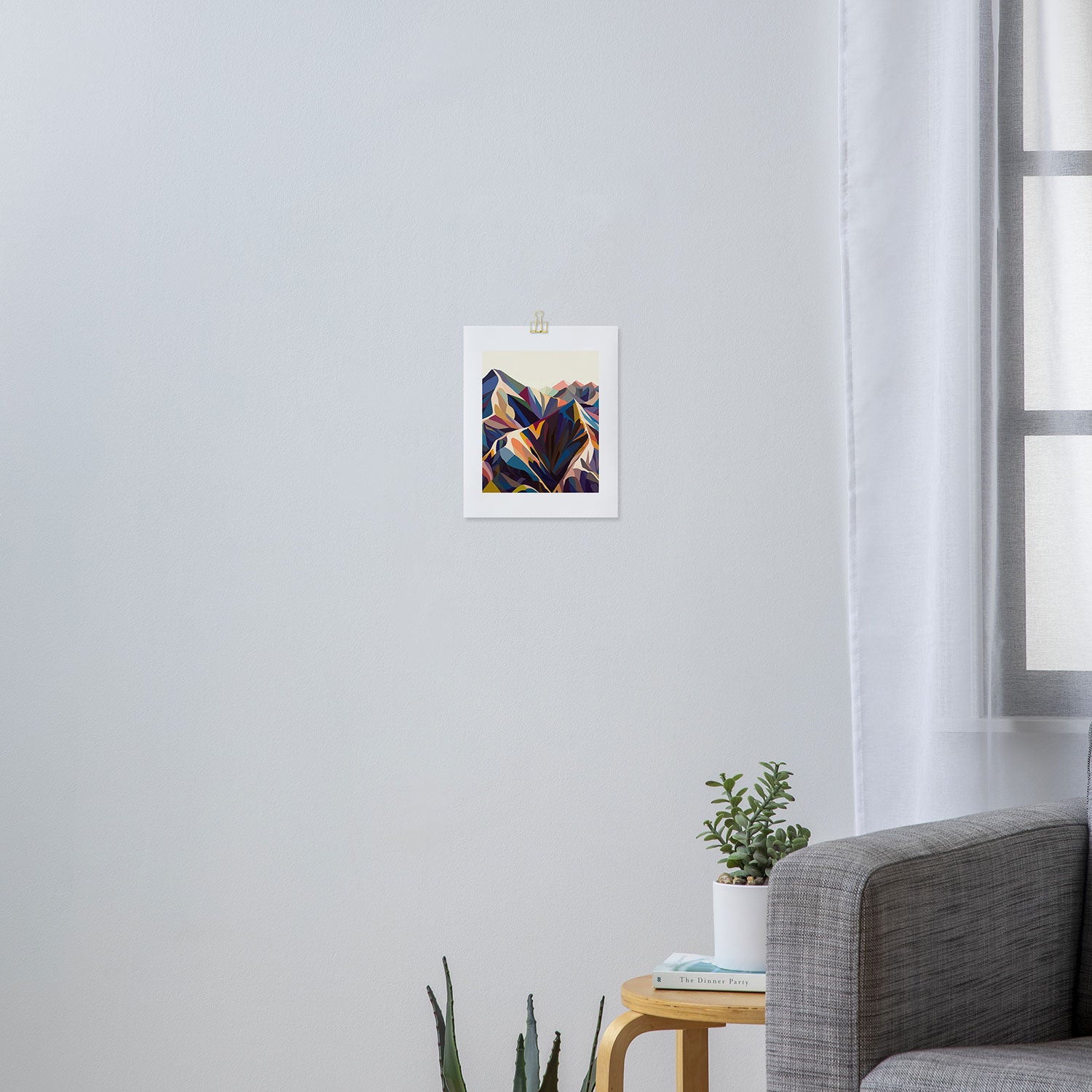 Mountains original Art Print Gallery Image 3