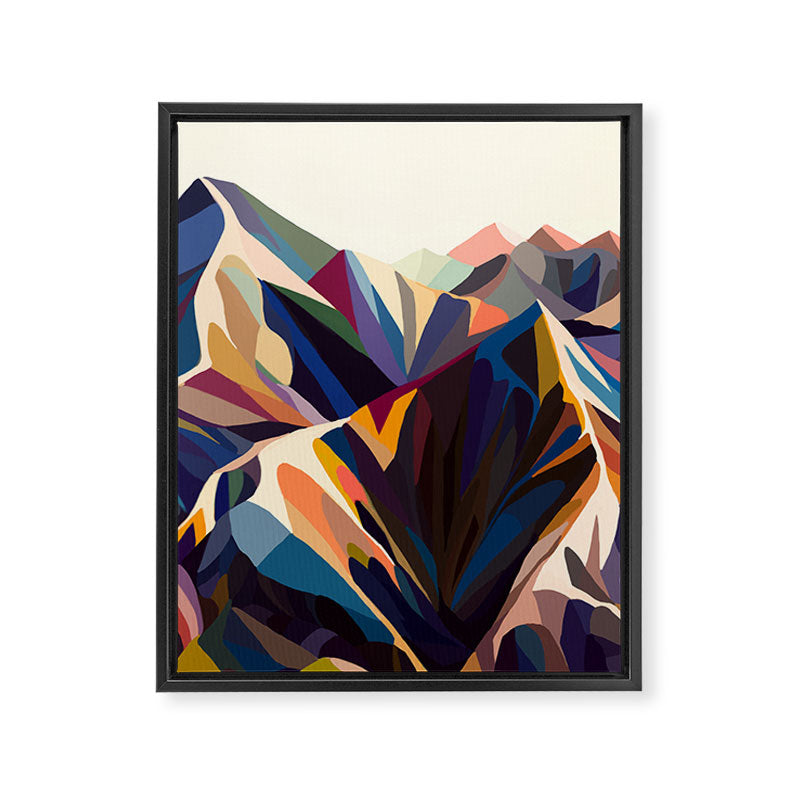 Mountains original Framed Canvas Print Gallery Image 8