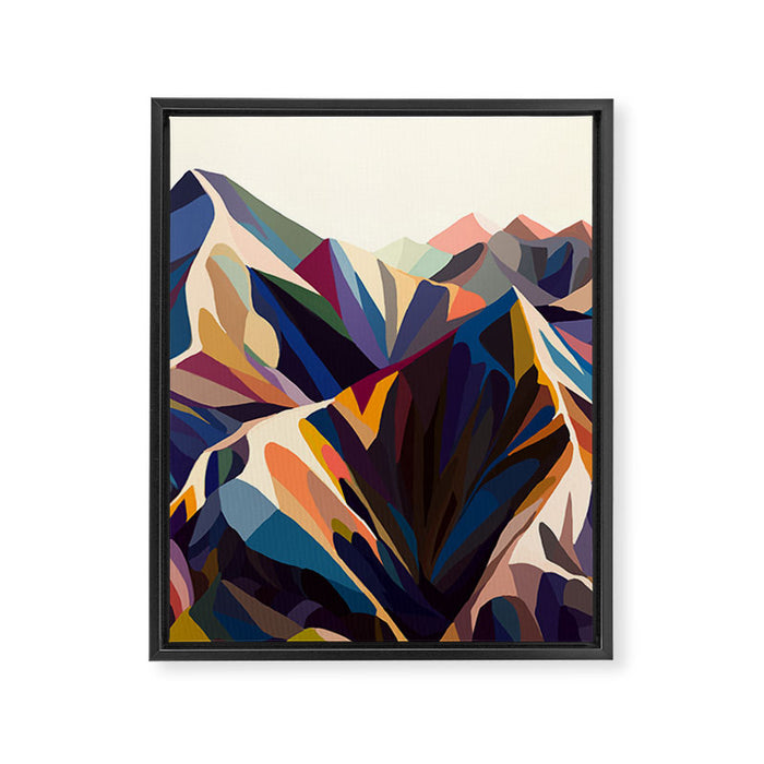 Mountains original Framed Canvas Print Gallery Image 1