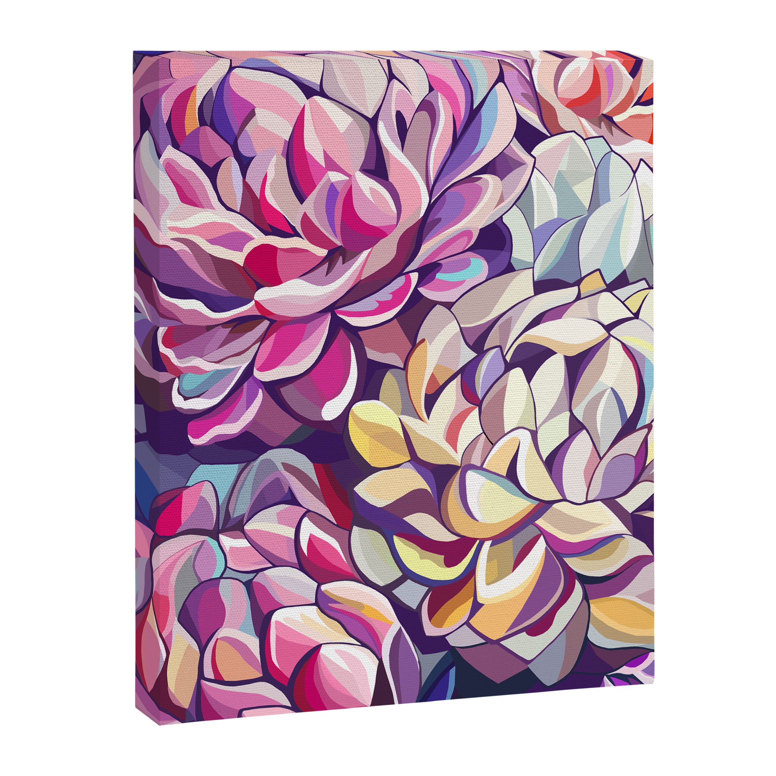 Peonies Canvas Print Gallery Image 3