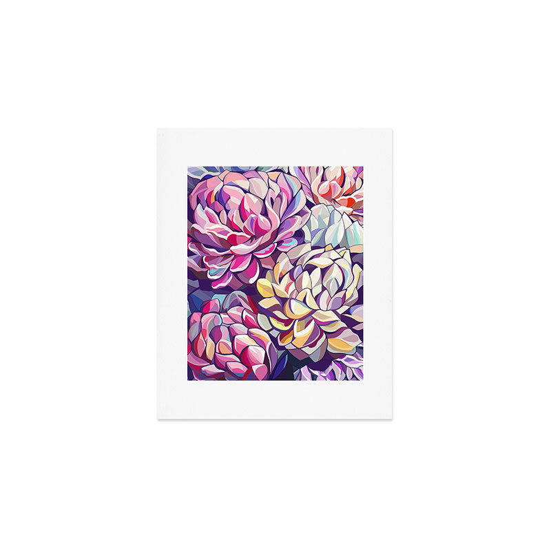 Peonies Art Print Gallery Image 1