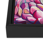 Peonies Framed Canvas Print Gallery Image 3