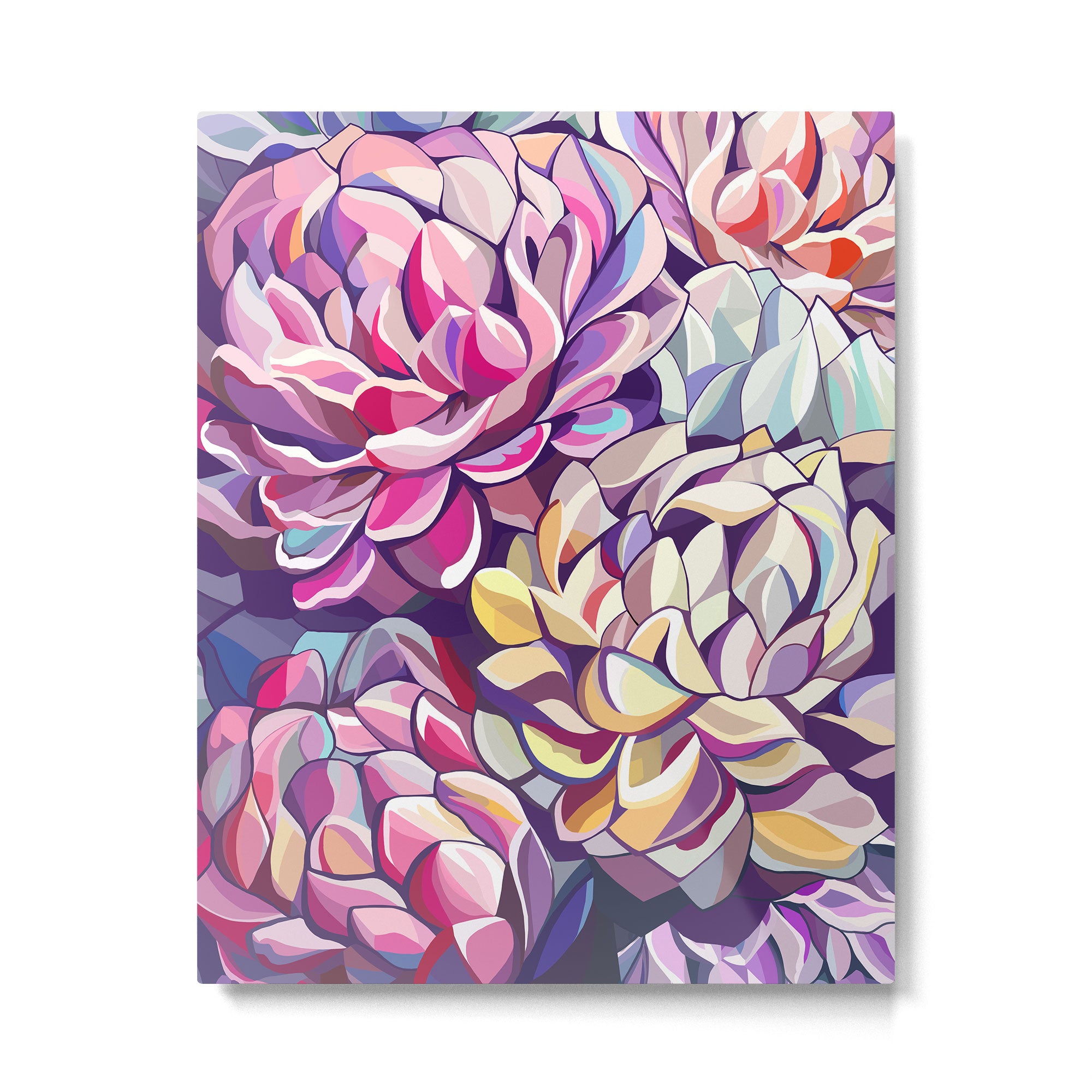 Peonies Metal Print Gallery Image 4