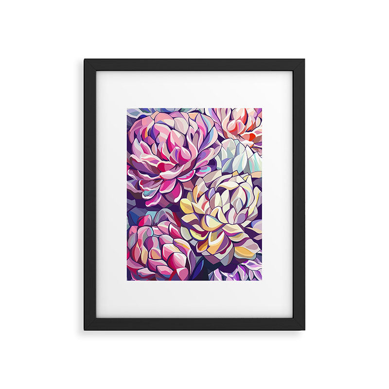 Peonies Framed Art Print Gallery Image 4