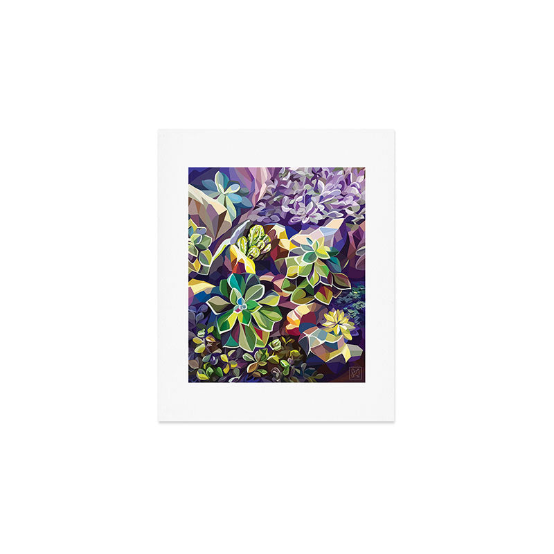 SUCCULENTS Art Print Gallery Image 1