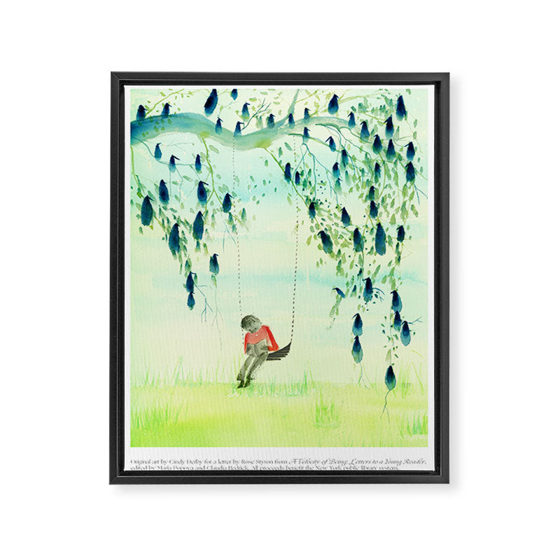 A Velocity of Being: Cindy Derby Framed Canvas Print Gallery Image 6