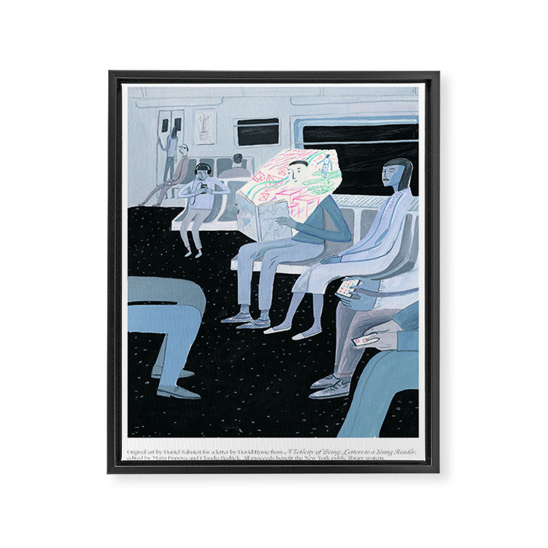 A Velocity of Being: Daniel Salmieri Framed Canvas Print Gallery Image 6