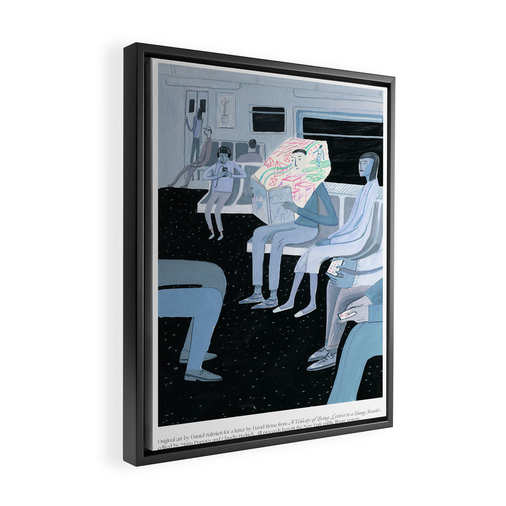 A Velocity of Being: Daniel Salmieri Framed Canvas Print Gallery Image 2