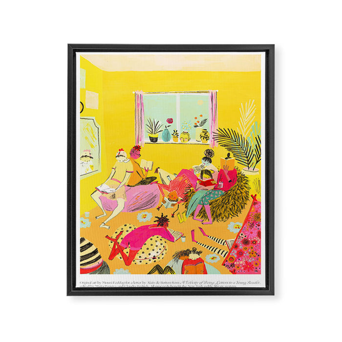 A Velocity of Being: Mouni Feddag Framed Canvas Print Gallery Image 1