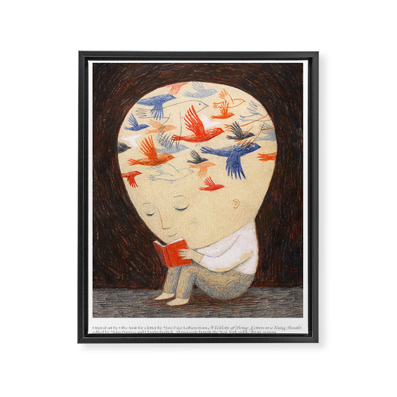 A Velocity of Being: Ofra Amit Framed Canvas Print Gallery Image 6