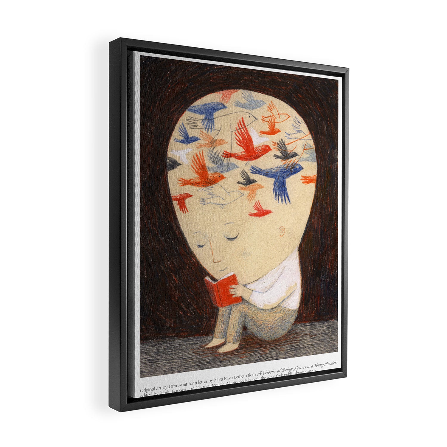 A Velocity of Being: Ofra Amit Framed Canvas Print Gallery Image 2