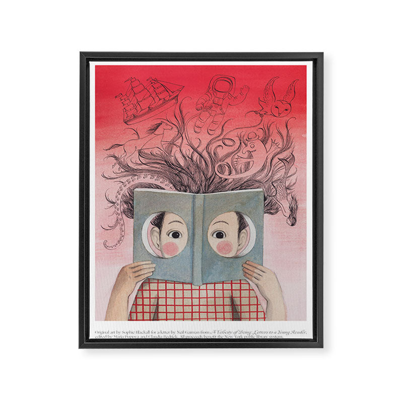 A Velocity of Being: Sophie Blackall Framed Canvas Print Gallery Image 6