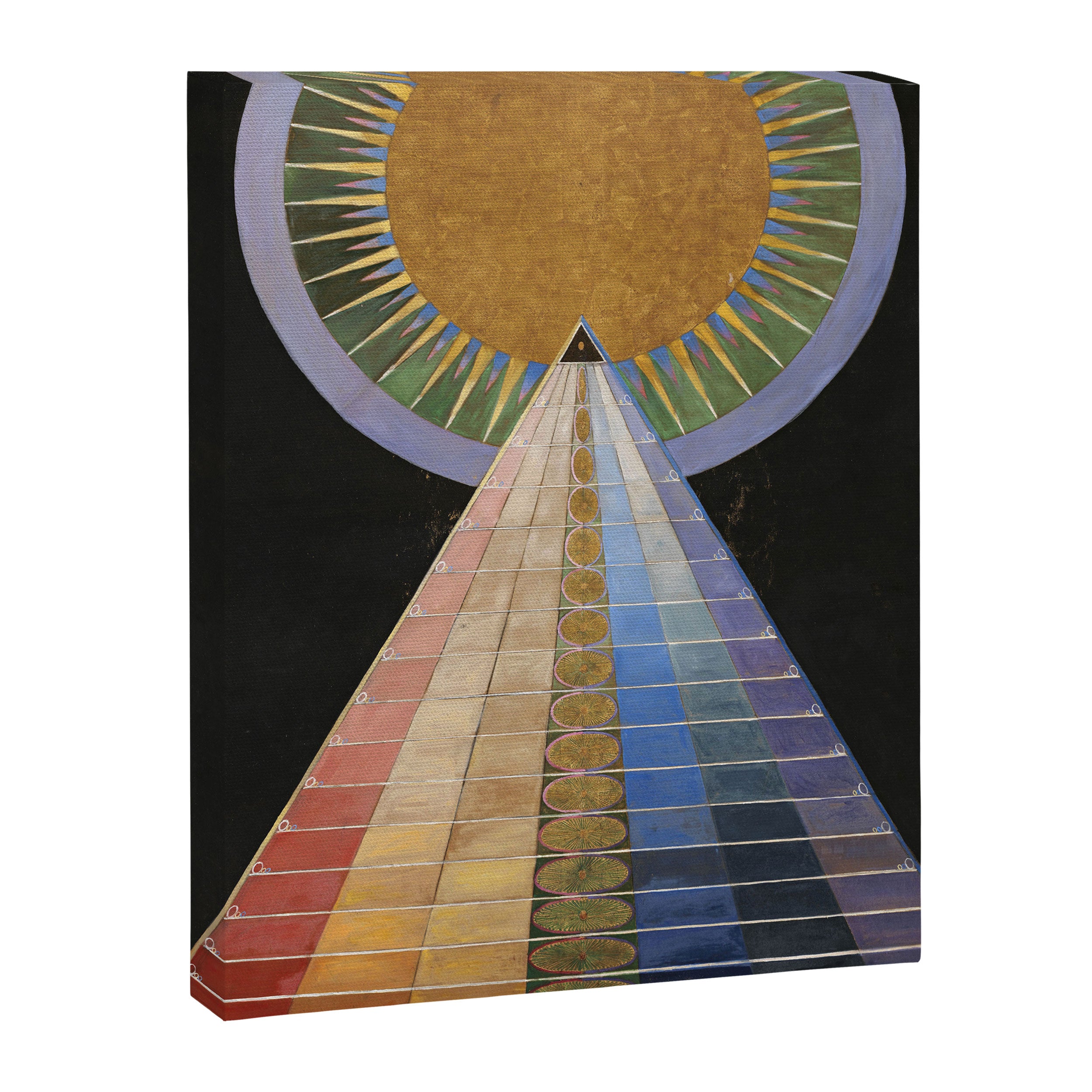 "Altarpiece" by Hilma af Klint (1907) Canvas Print Gallery Image 6
