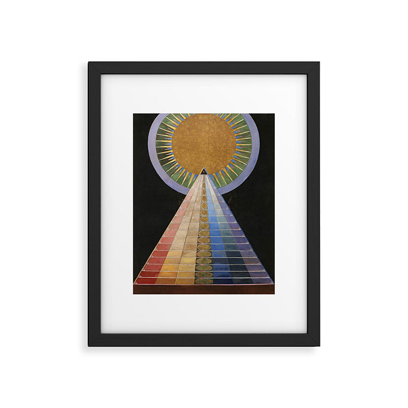 "Altarpiece" by Hilma af Klint (1907) Framed Art Print Gallery Image 5